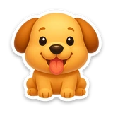 happy dog