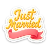 just married