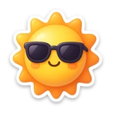 sun face